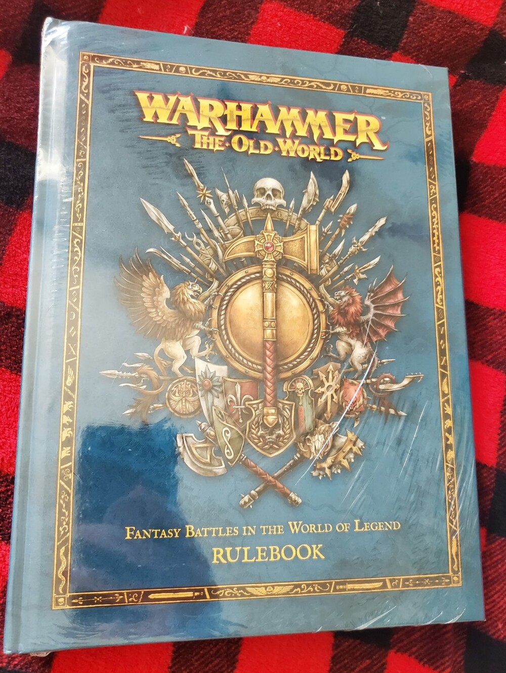 Brand New SEALED Warhammer: The Old World Rulebook Hardcover Book